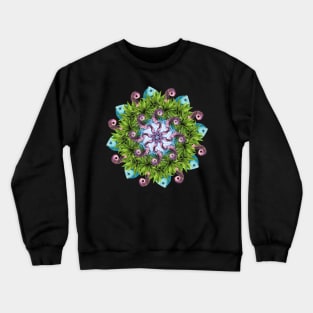 Fresh tentacles mandala Crewneck Sweatshirt